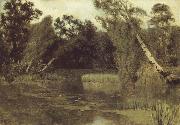Levitan, Isaak In the park oil